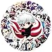 50PCS Tokyo Ghoul Stickers Mixed Pack, Cartoon Characters Stickers Movie Decorative Sticker for Teens Adults Waterproof Sticker for Water Bottle Laptop (u)