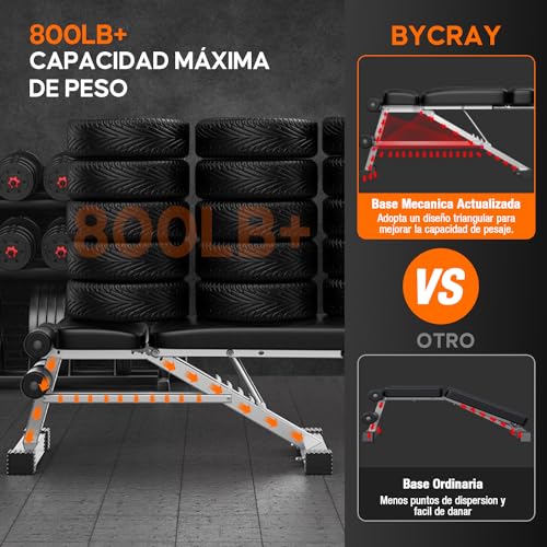 Aparatos De Gimnasio, Video On Demand banca pesas Marca BYCRAY (2)