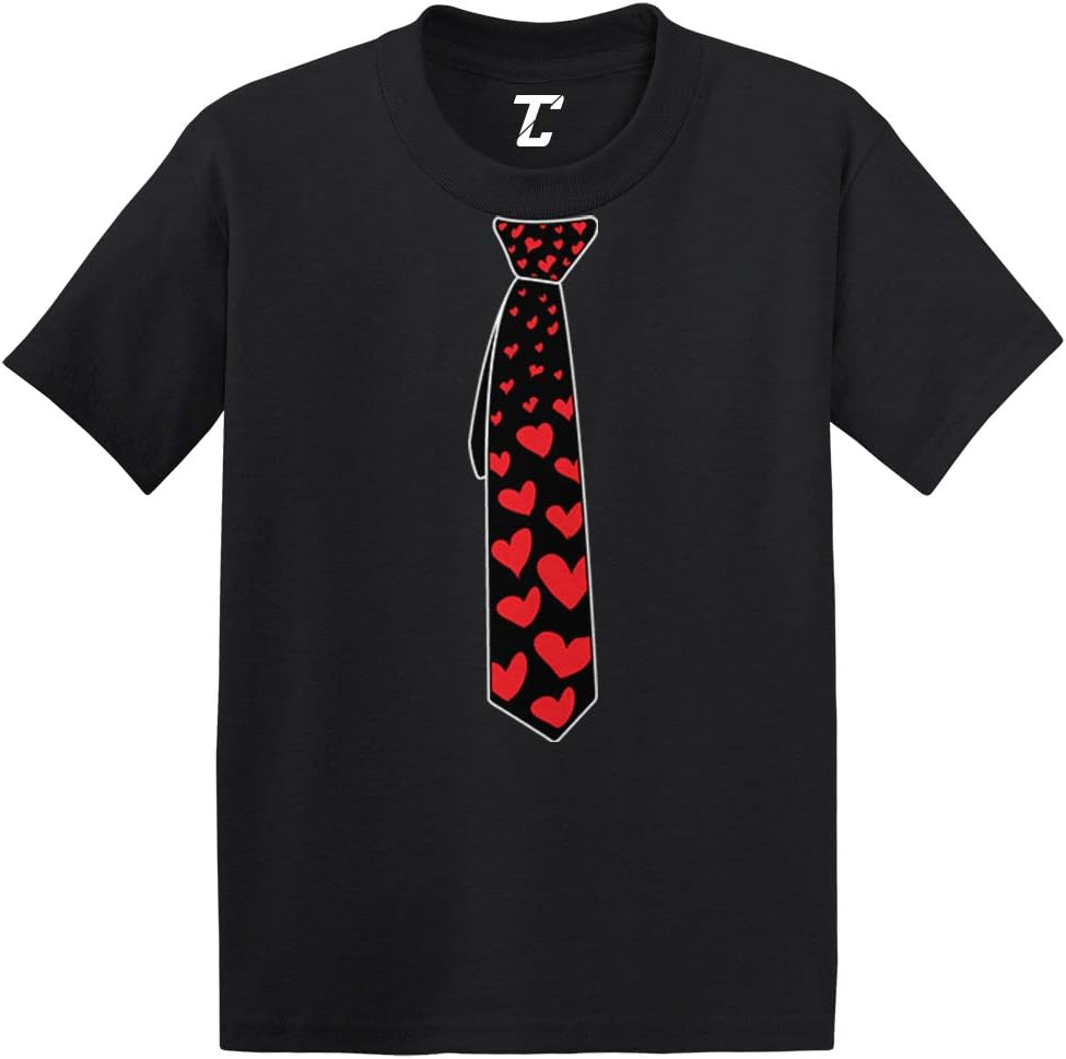 Heart Tie - Valentine Love Cupid Infant/Toddler Cotton Jersey T-Shirt
