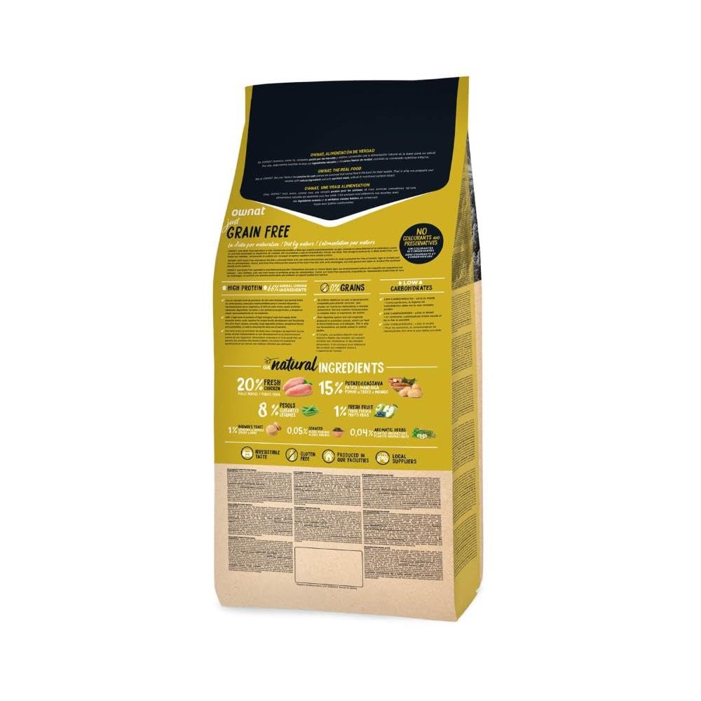 Pienso para Perro OWNAT Grain Free Just Junior 14 kg