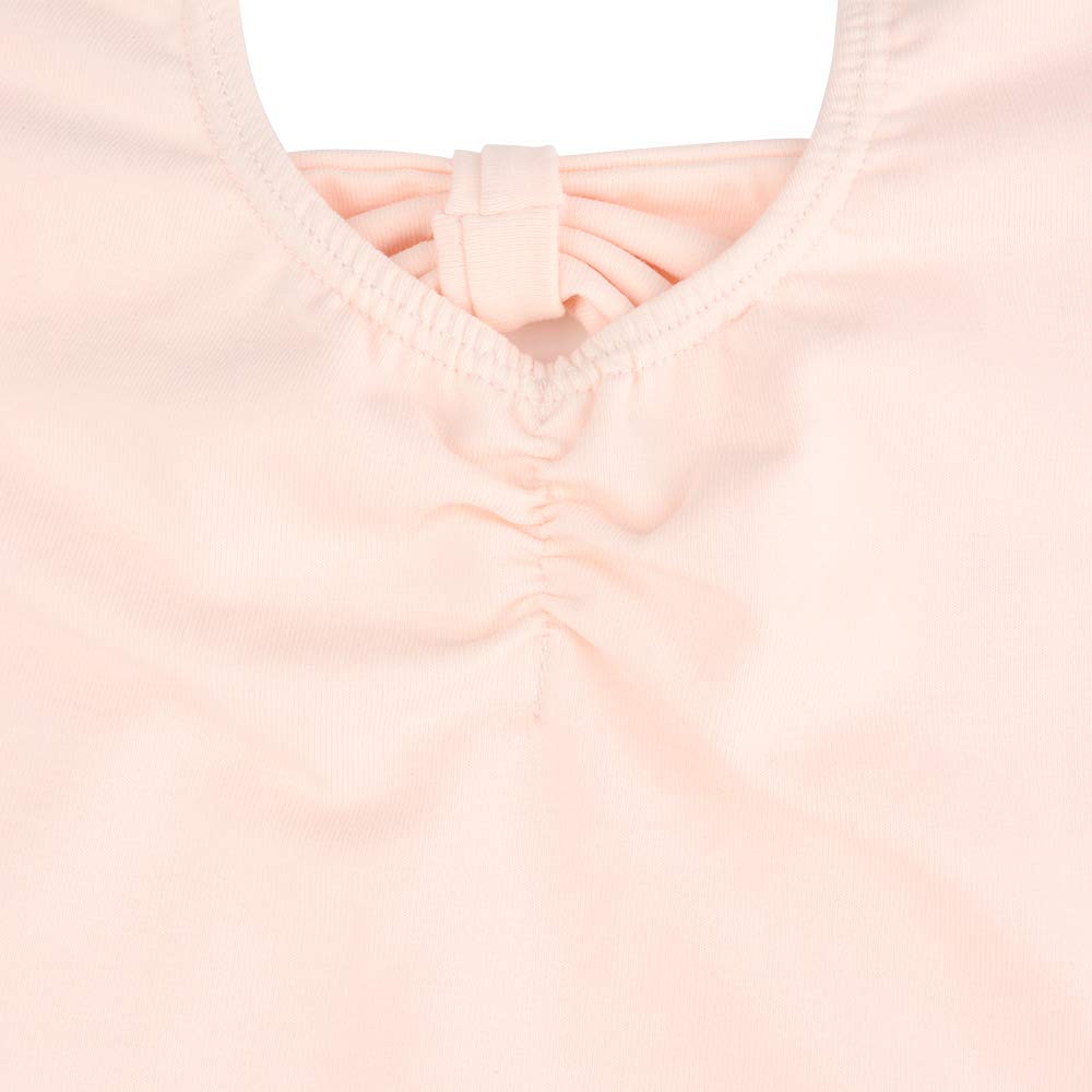 Bezioner Vestido de Ballet Maillot de Danza Manga Larga Gimnasia Leotardo Algodón Body Clásico para Niña