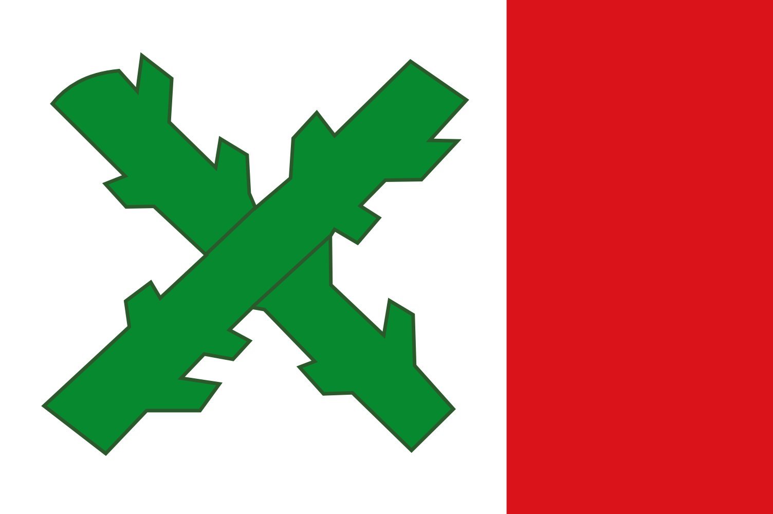 Drapeau Frise grand pavillon en tissu pour mât de jardin et événementiel