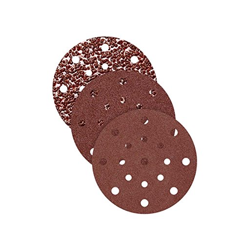 RETOL Klett-Schleifscheiben, 150 mm, 17-Loch, Korn 40, f. Exzenterschleifer, Normalkorund (50 Stk.)