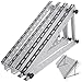 Produktbild revolt Wandhalterung PV Module: 2er-Set verstellbare Aluminium-Solarpanel-Halterungen, 14,5" / 37 cm (Solaranlage Wandhalterung, Solarmodul Aluminium Halterungen)