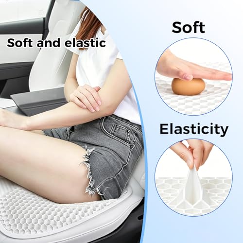 Erivis 1 Pack Silicone Seat Cushion, High Support Seat Cover for Tesla by Erivis - Used condition - Image 7