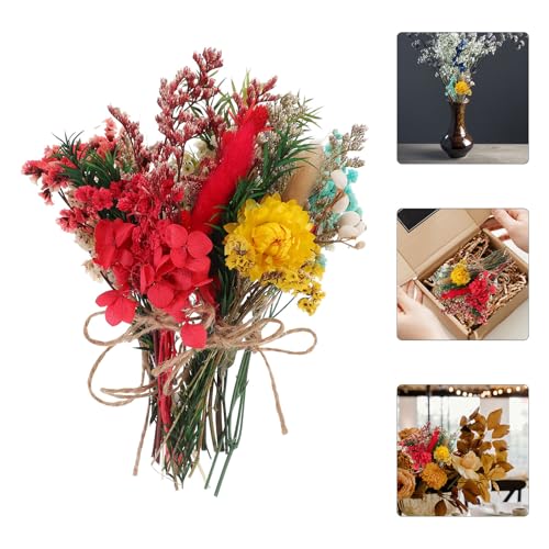 Bouquet de flores secas naturales mini 6pcs miniatura 4