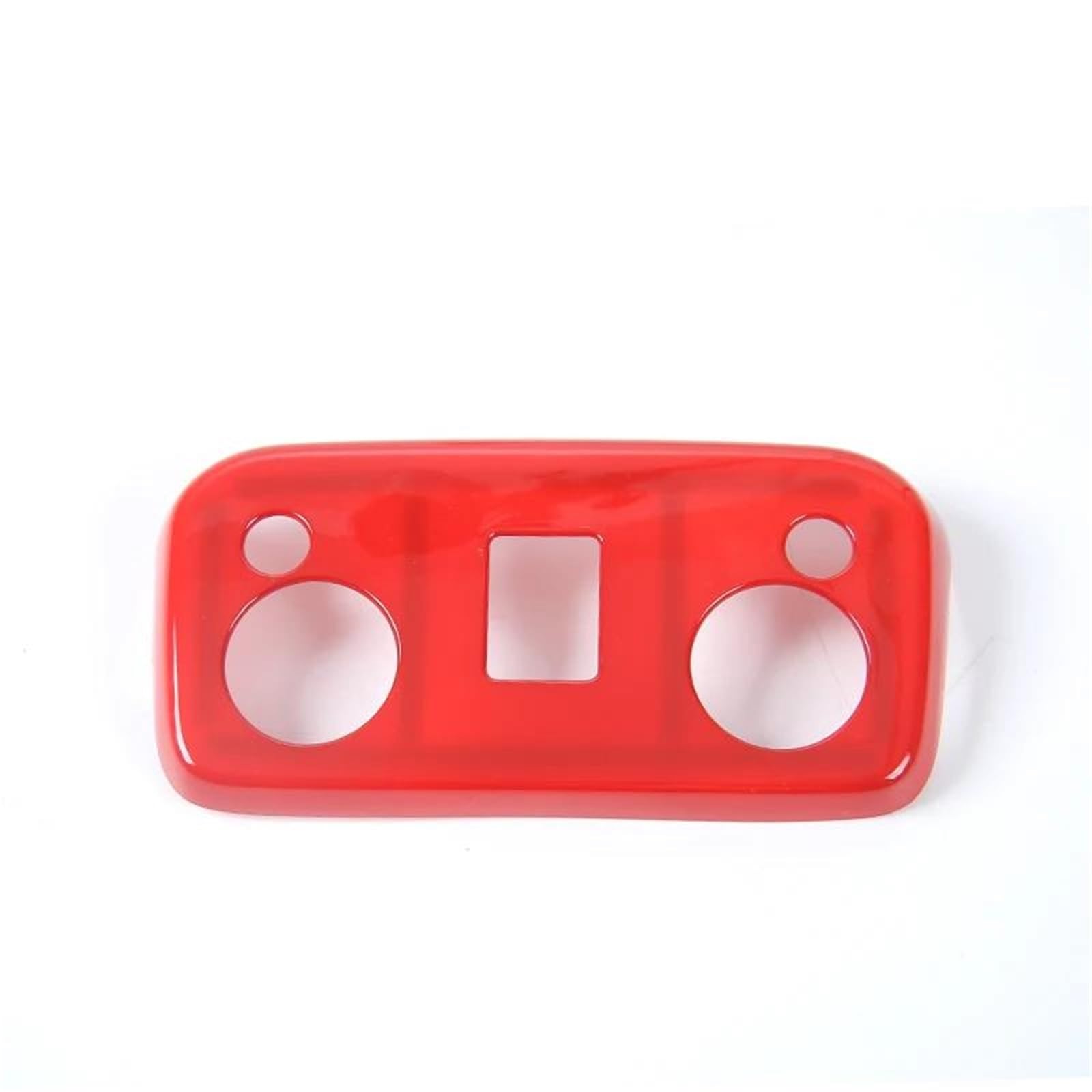 Interior Styling Cover ABS Car Interior Roof Reading Light Panel Decoration Cover Stickers for Ford for Mustang 2015 2016 2017 2018 2019 2020 2021 2022 2023(Red)