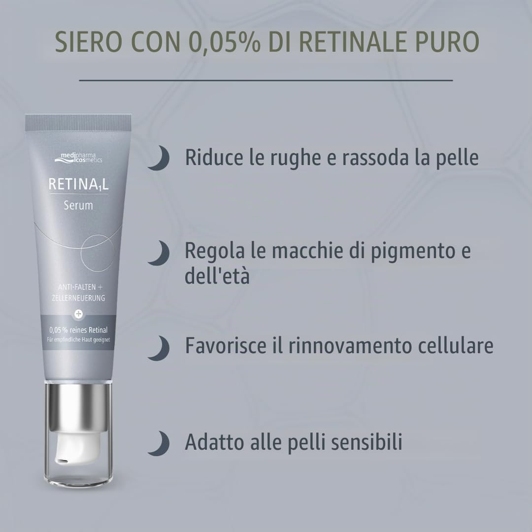 Retinal Serum mit 0,05% Retinal, 30 ml Crema