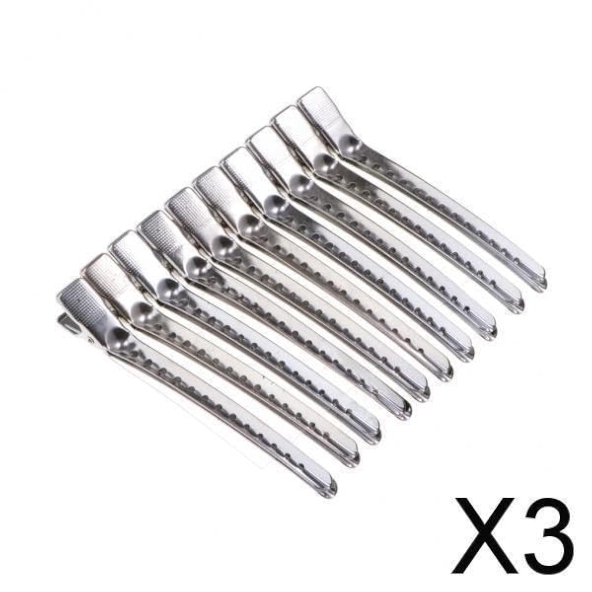 3x10Pcs Salon Hair Clips Sectioning Clamps Hairpins
