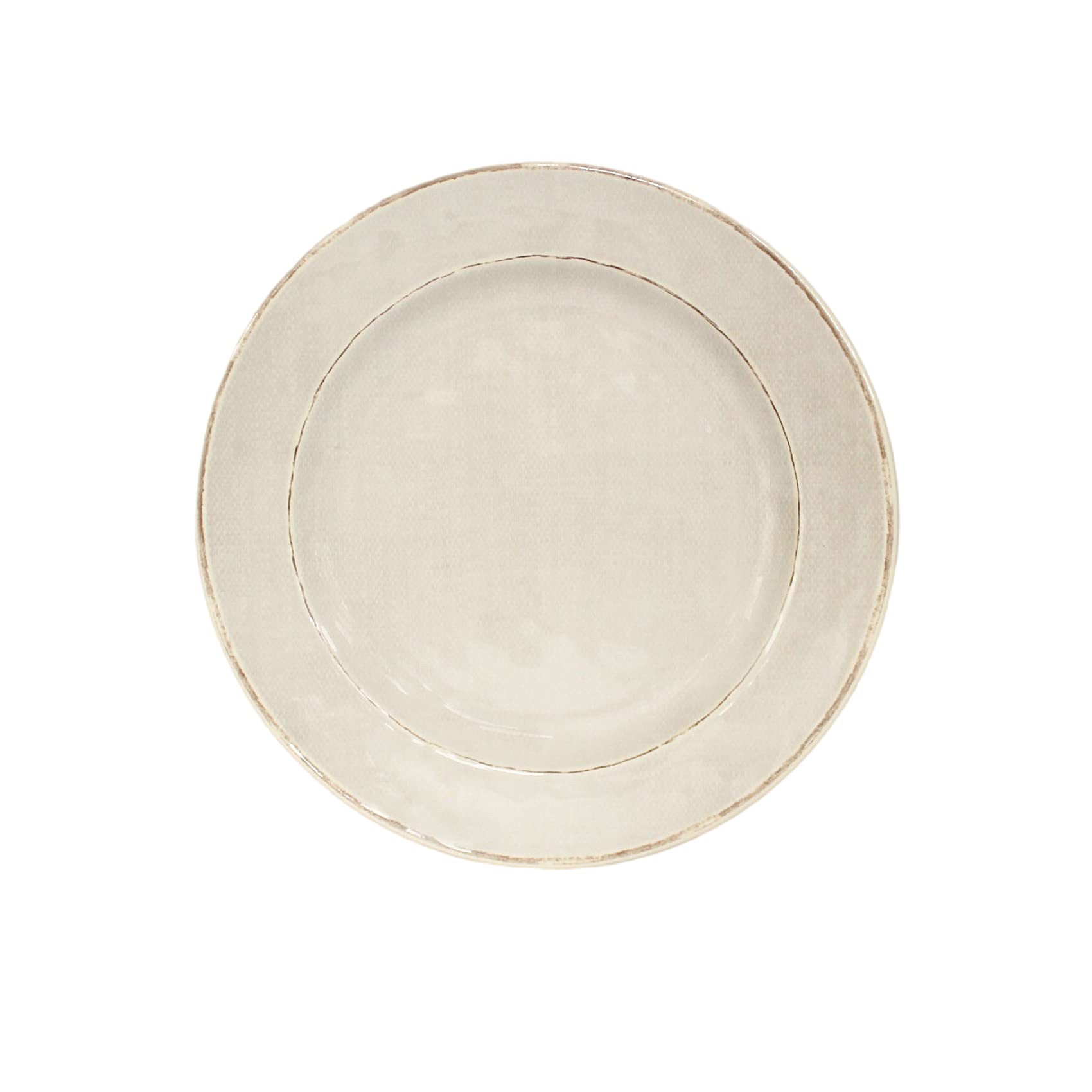 Bettermela Salad Plates Set of 4 -Melamine Dessert Plate Set for Indoor Outdoor and Everyday Use Unbreakable Lightweight Dishwasher Safe BPA Free (8.77 Inch, White)