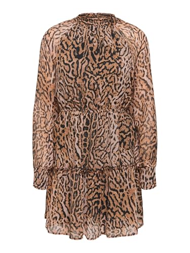 Robe à col montant ONLY Onlisabella pour femme avec volants élégants