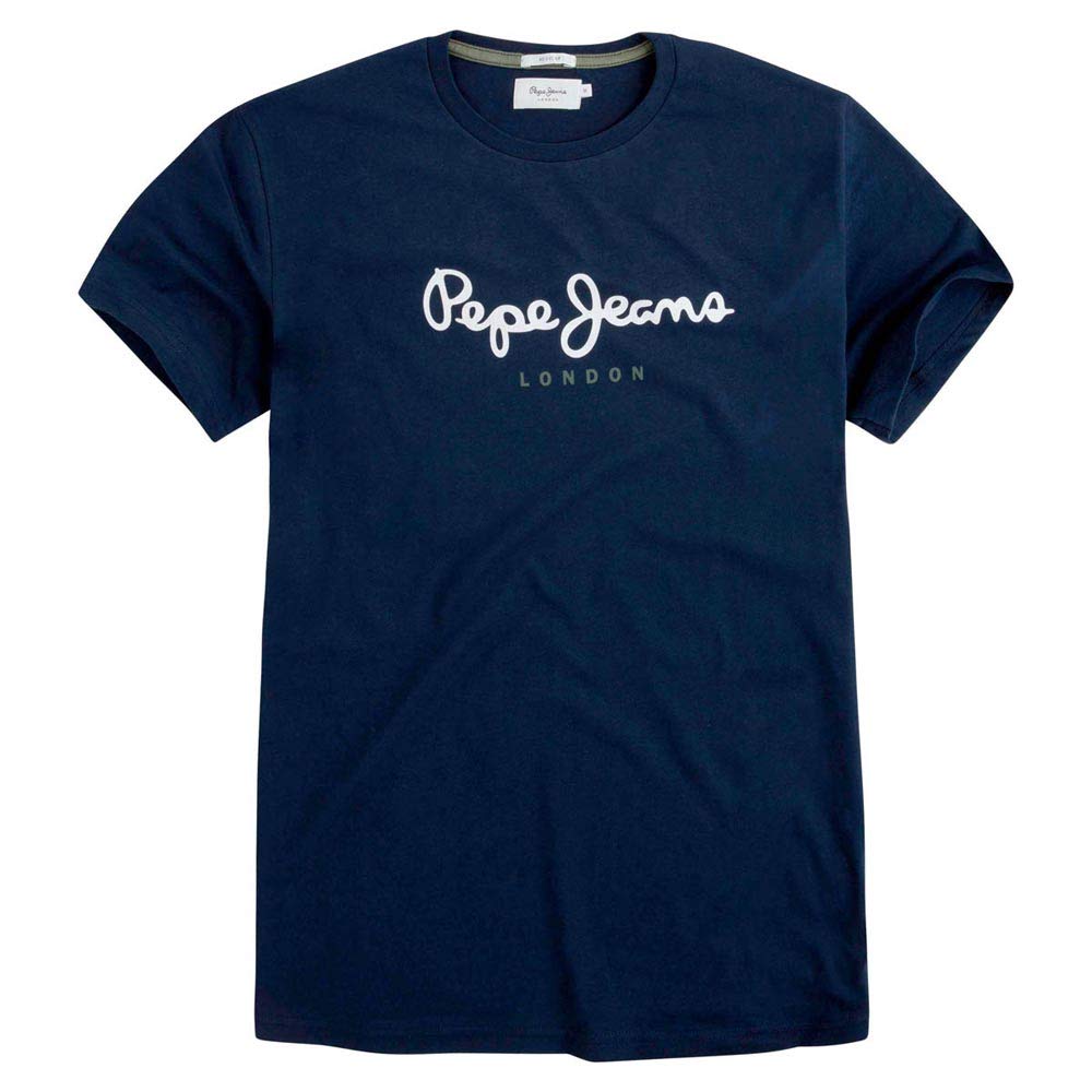 Pepe Jeans Men's Bleu T-Shirt Eggo N