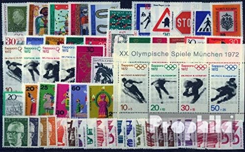 FRD (FR.Germany) 1971 with 695,696,698,699 C and D fine Used/Cancelled Complete Volume in Clean Conservation (Stamps for Collectors)
