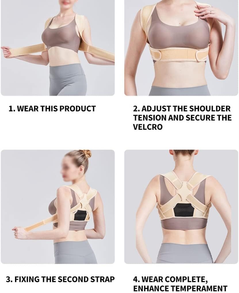Corrector Adjustable Back Support Belt Spine Back Shoulder Brace Support Belts Adult Invisible Hunchback Belts