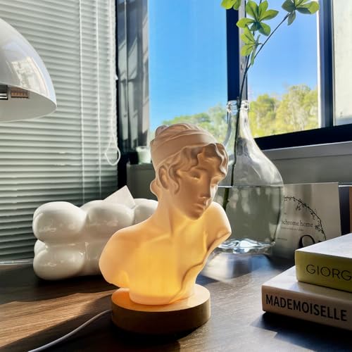 Image of Sappho Lamp ,Bedside lamps, Lights for Bedroom Aesthetic, Novelty Lamp with Remote 16 Colors, Dimmable Night Light, Bedroom Decor for Women, Unique Lamps,Cozy Lighting,Home Decor,Christmas Gifts