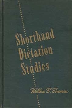 Hardcover Shorthand dictation studies Book