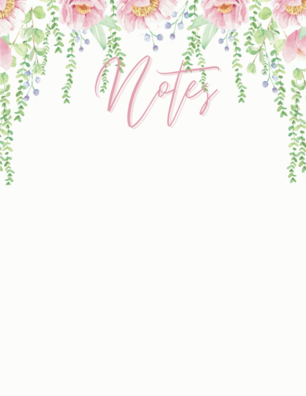 Spring Blooms - 120 Page Lined Notebook