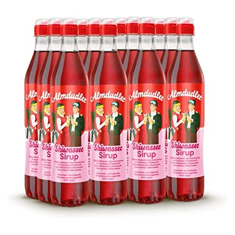 Almdudler Skiwasser Sirup im Vorratspack (12 x 700 ml) - 1 Flasche ergibt bis zu 7 Liter Limonade Cover