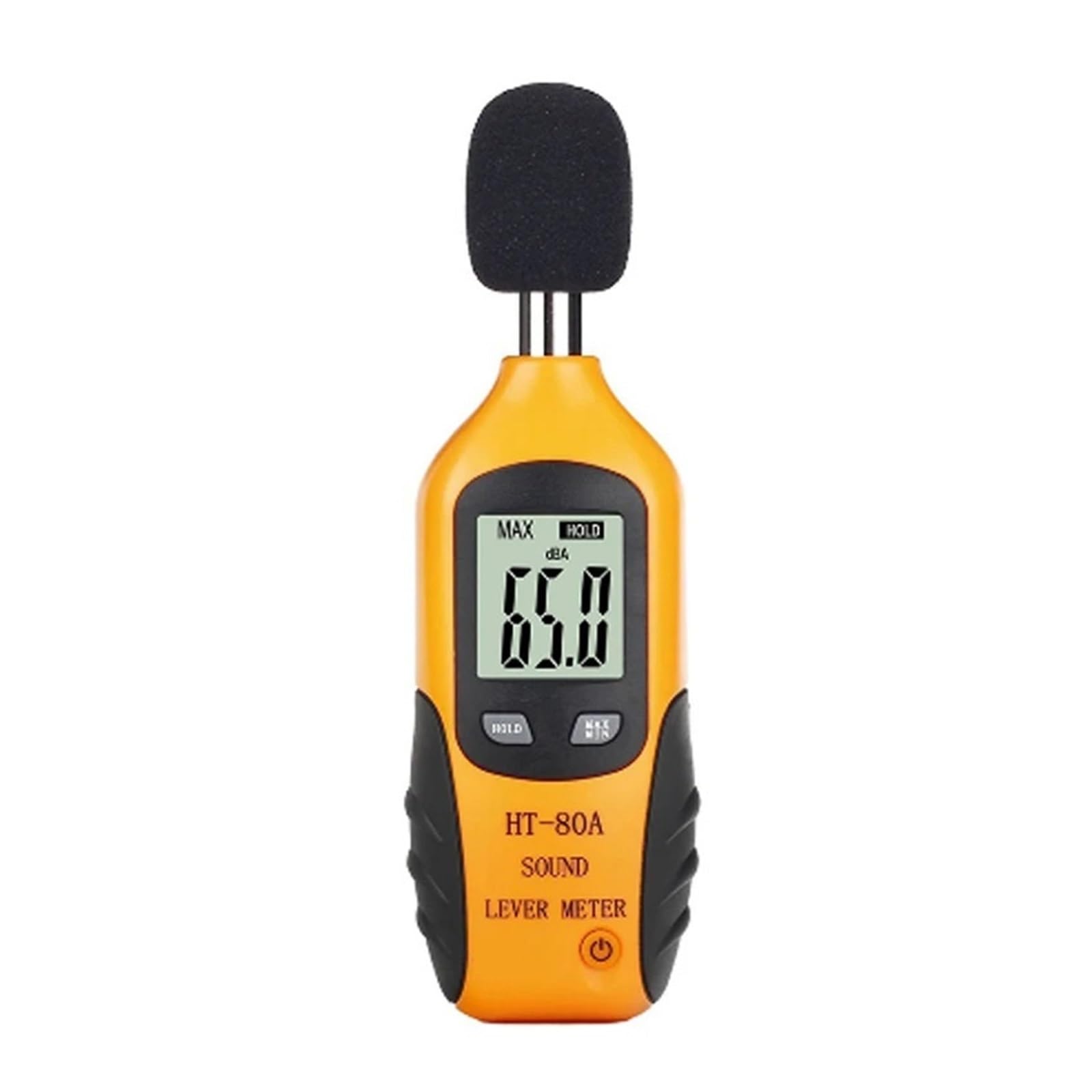 HT-80A Miernik Decybeli Cyfrowy Poziomu Dźwięku 30 – 130 DB Urządzenie Do Pomiaru Hałasu Audio Podwójne Zakresy Ekstremalnie Wysoka DokłAdność