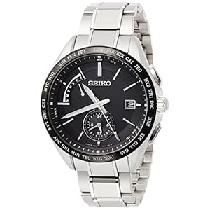 ［セイコーウォッチ］ 腕時計 ブライツ デュアルタイム表示 SAGA233 シルバー" 