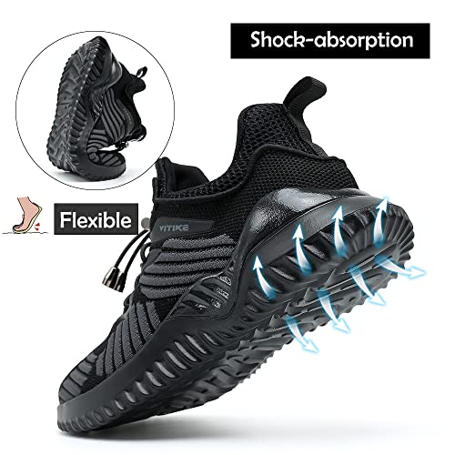 Image of JMFCHI Boys Girls Kids Sneakers Knitted Mesh Running Tennis Athletic Shoes