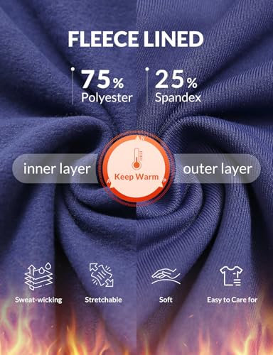 baleaf Girls Fleece Lined Leggings Athletic Yoga Pants Thermal Dance Tights Pockets Winter Running2