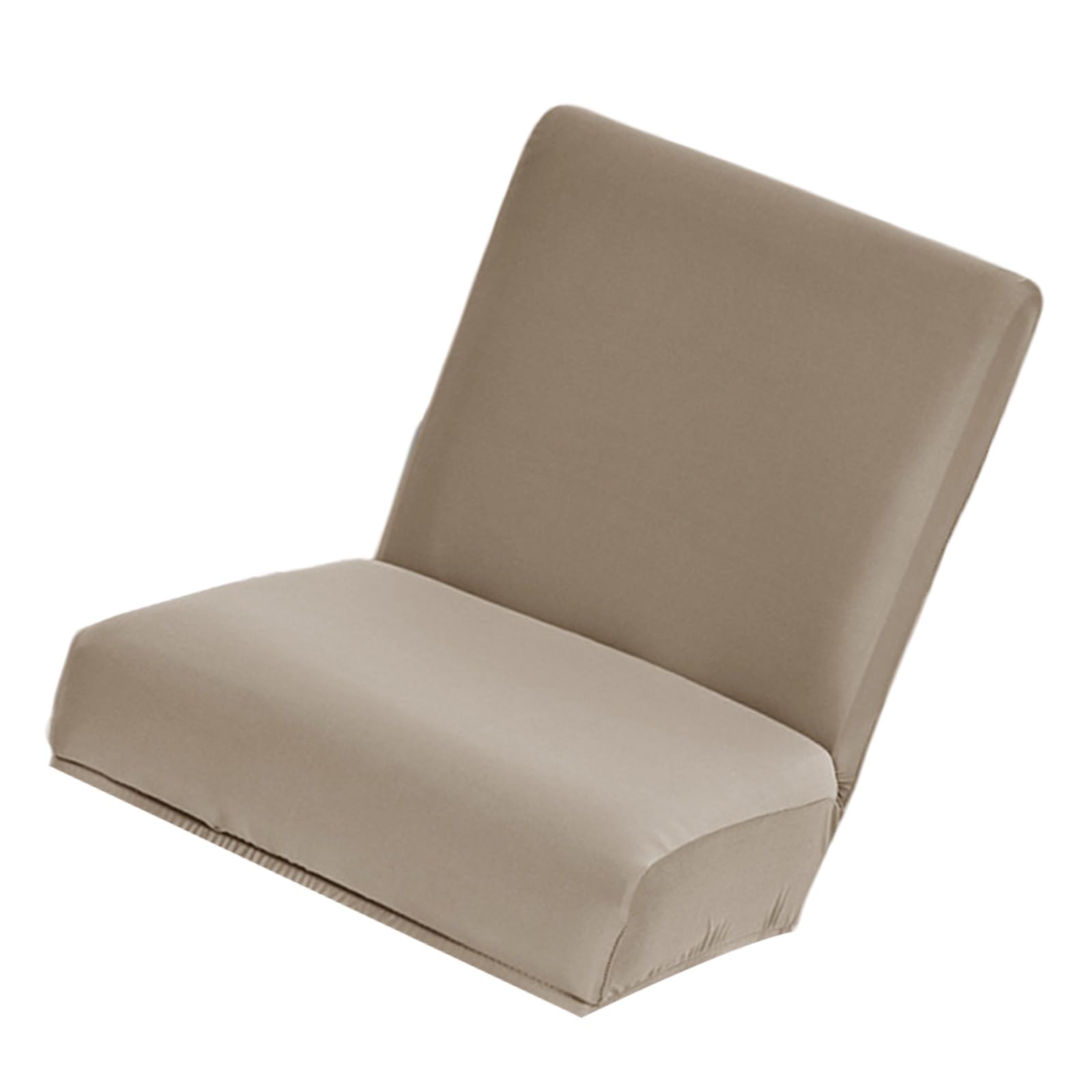 carotoe Polyester Elastic Dining Chair Cover Spill Resistant Washable High Seat Stool Slipcover for Living Room Waterproof Elastic Stool Cover