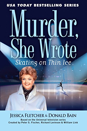 Murder, She Wrote Skating on Thin Ice [Large Print] 1410479250 Book Cover