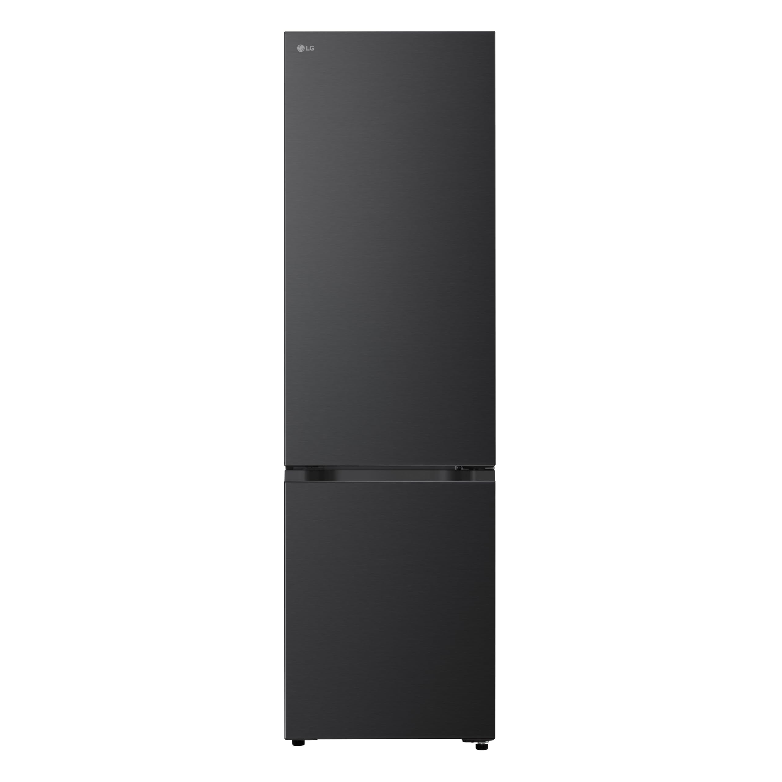 LG GBBS726BEV Frigorifero Combinato Larghezza 60 cm Fit & Max 375L, Classe B, Raffreddamento Ottimizzato con AI Saving, Total No Frost, Door e Linear Cooling, Cassetto Smart Flex, Wi-Fi, Black Steel