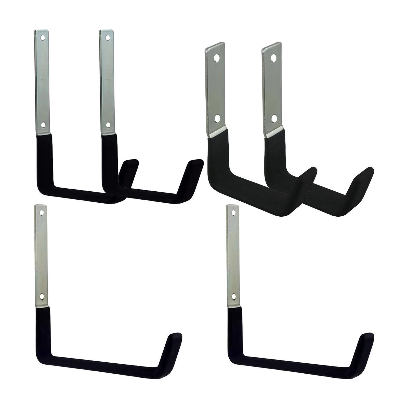 Haczyki do garażu, wieszaki garażowe Heavy Duty Wall Hooks, narzędziowe, haczyki narzędziowe wieszak ścienny, ścienne Power Tools Garaż, do przechowywania rowerów, ścienne drabiny