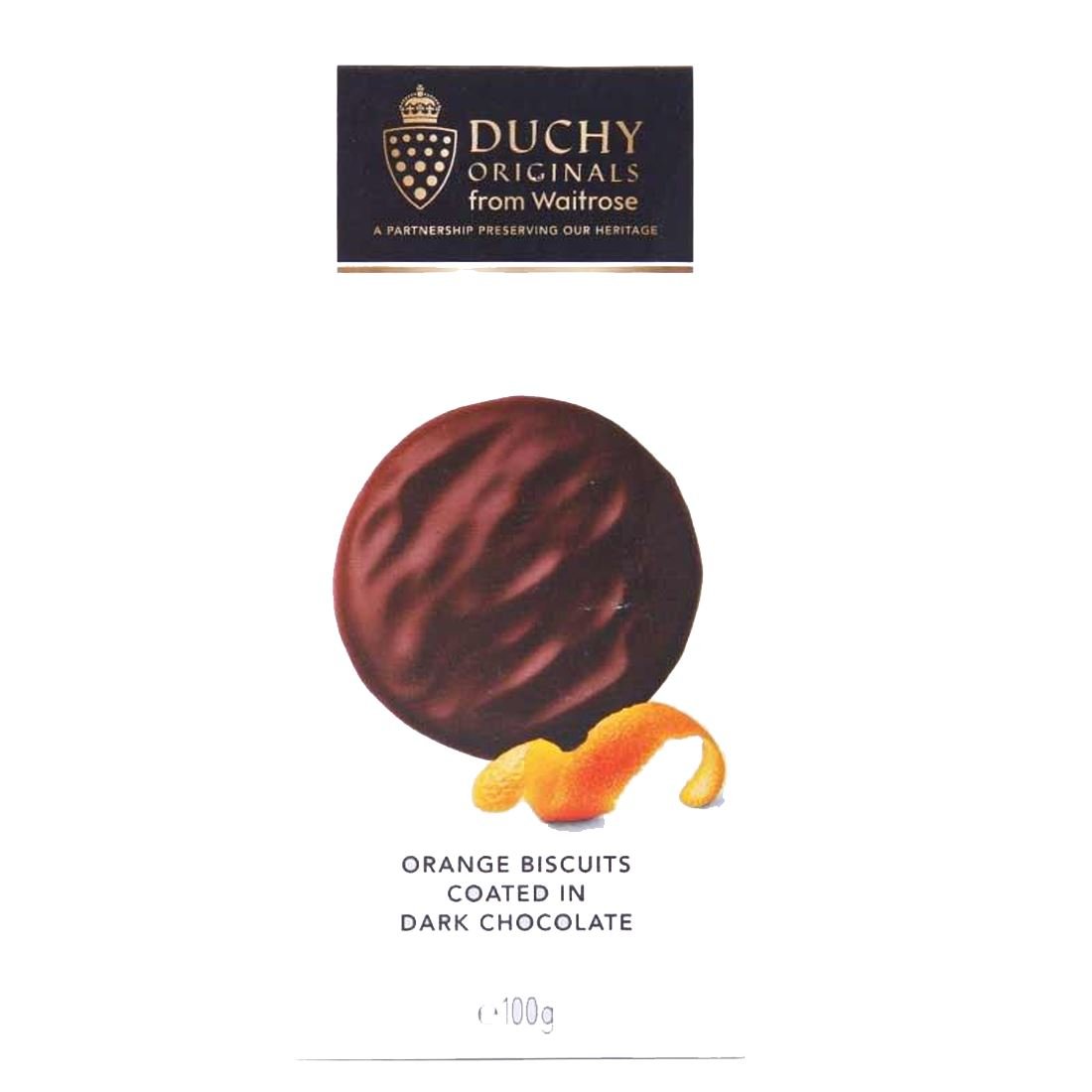Duchy Originals | Orange Biscuits Dark Choc | 12 x 100G