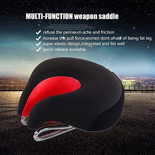Selle vélo dual shock absorbing MU Vélo imperméable large