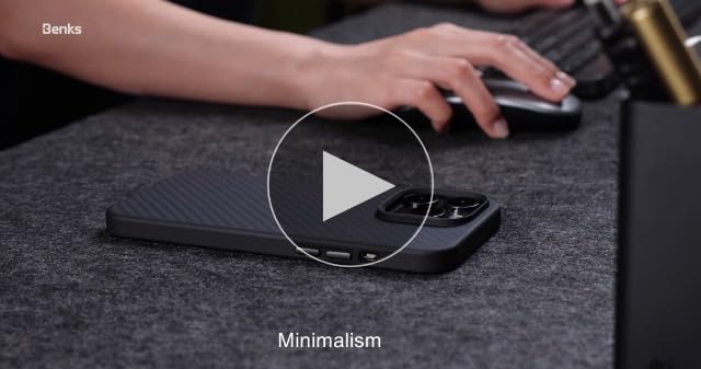 iPhone - KIX Designed for iPhone 14 Case, Benks Aramid Fiber Case Built