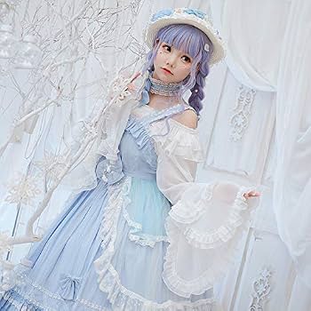 Amazon.co.jp: ワンピース ロリータ ゴスロリ ドレス お姫様 森ガール