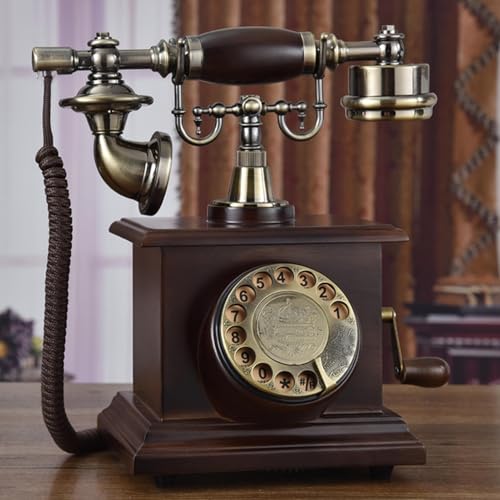 Téléphone vintage avec cadran rétro HJMMWT pour sublimer votre salon ou hôtel
