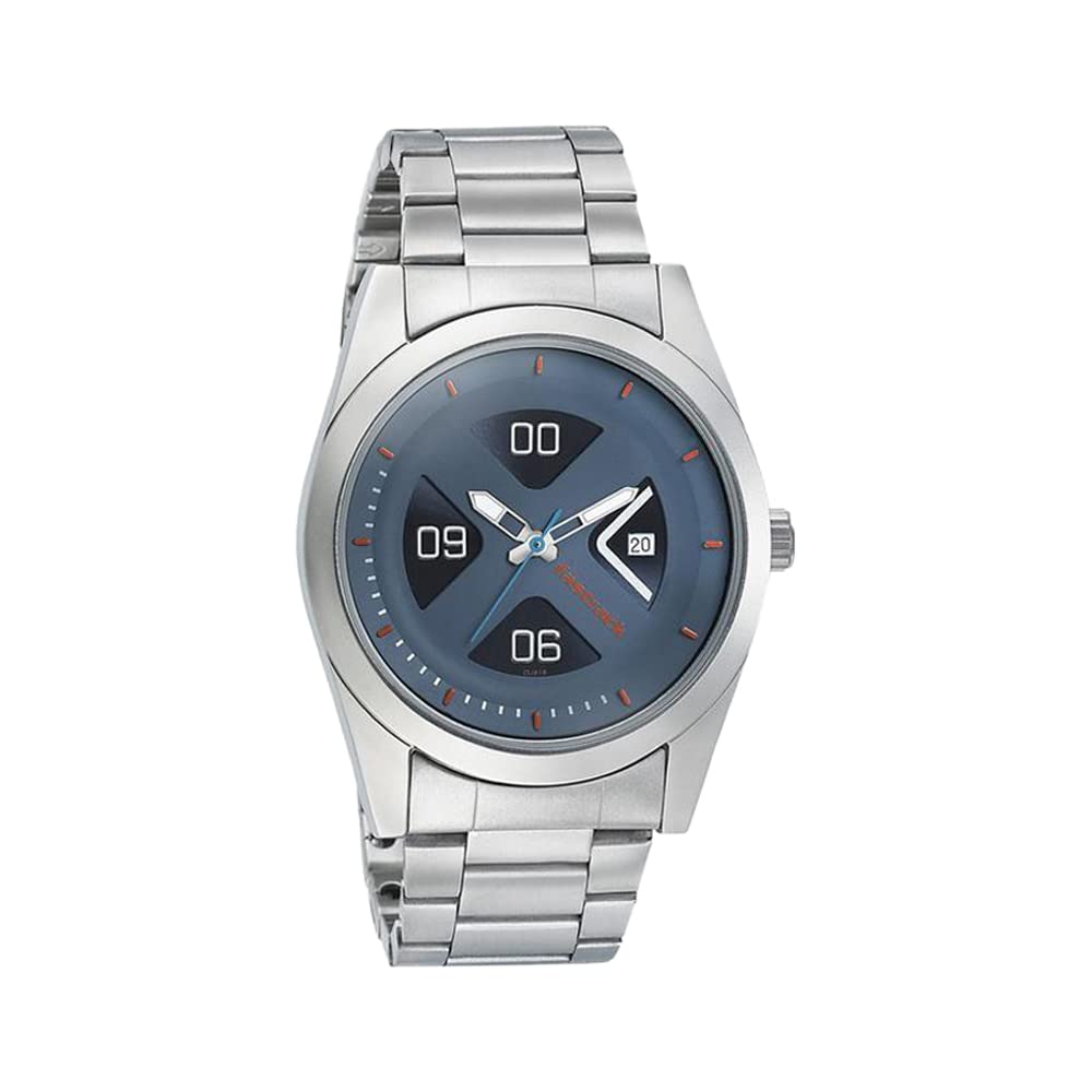 Fastrack Mens Analog Black Dial Silver Band Stainless Steel Watch (B082XKLLRZ) Amazon Price History, Amazon Price Tracker