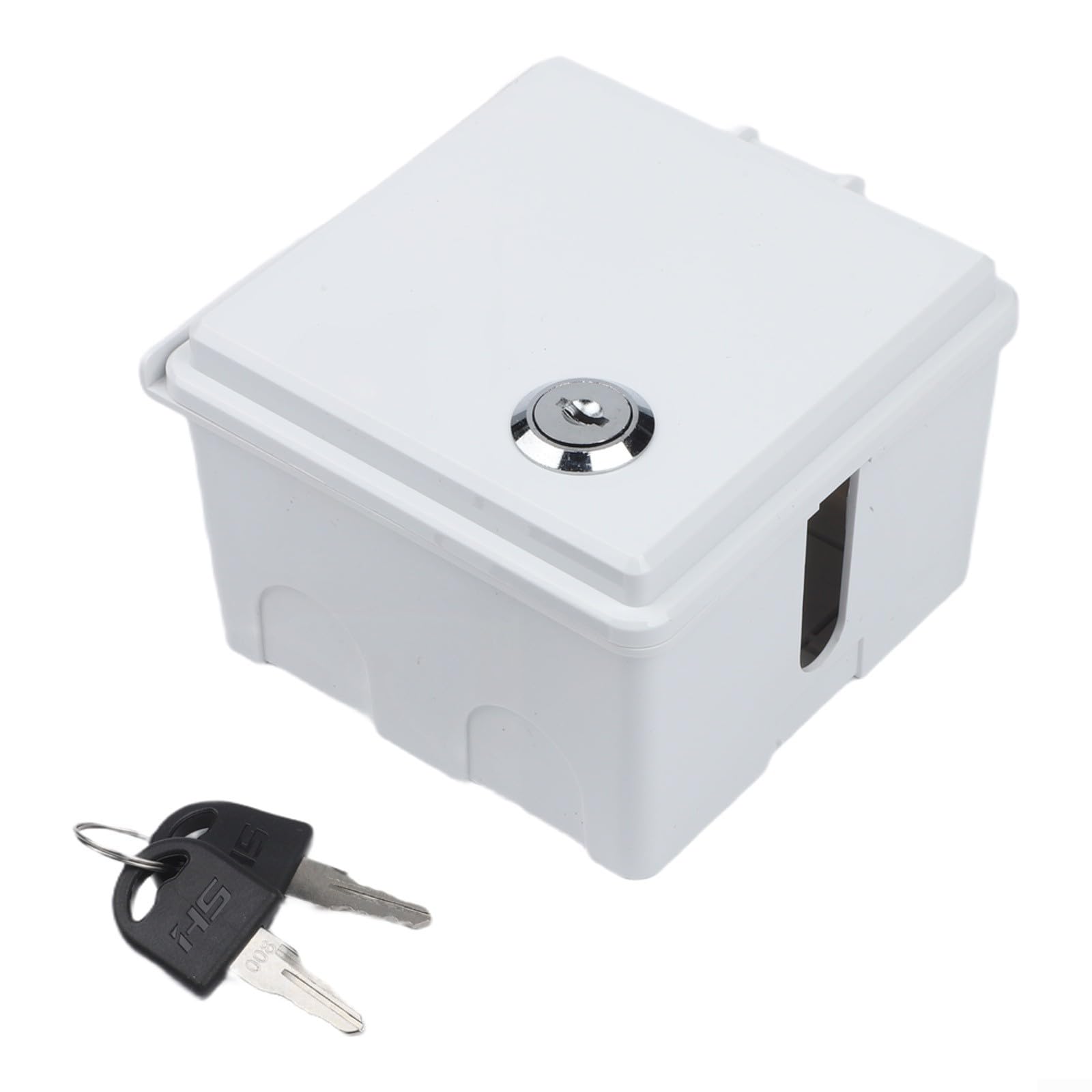 86 Tipo esterno impermeabile scatola di blocco presa per caricabatterie per veicoli elettrici Protezione sicura ed elettrica (bianco)
