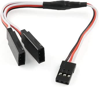 Prolunga A Y Per Servo Comandi Radiocomandati, 150mm, Compatibile JR E Futaba, Cavo Per Modellismo.