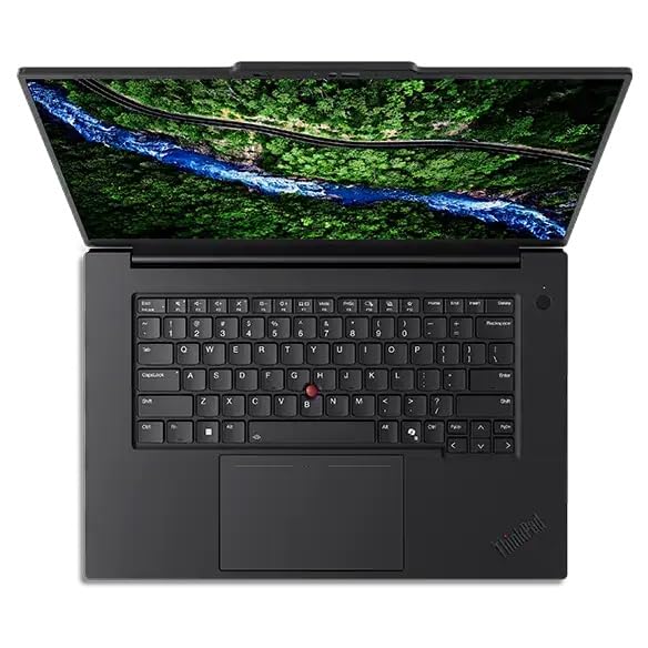 Image of New ThinkPad P1 Gen 8 Mobile Workstation AI Laptop 16 inch 3.2K (3200 x 2000) OLED TouchScreen Ultra 9 285H 64GB RAM 2TB SSD Gen5 RTX PRO 2000 Blackwell GDDR7 Graphic Webcam Backlit Fingerprint Win 11 Pro