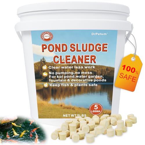 Muck Reducer 5LB Natural Sludge Tablets for Ponds & Lakes