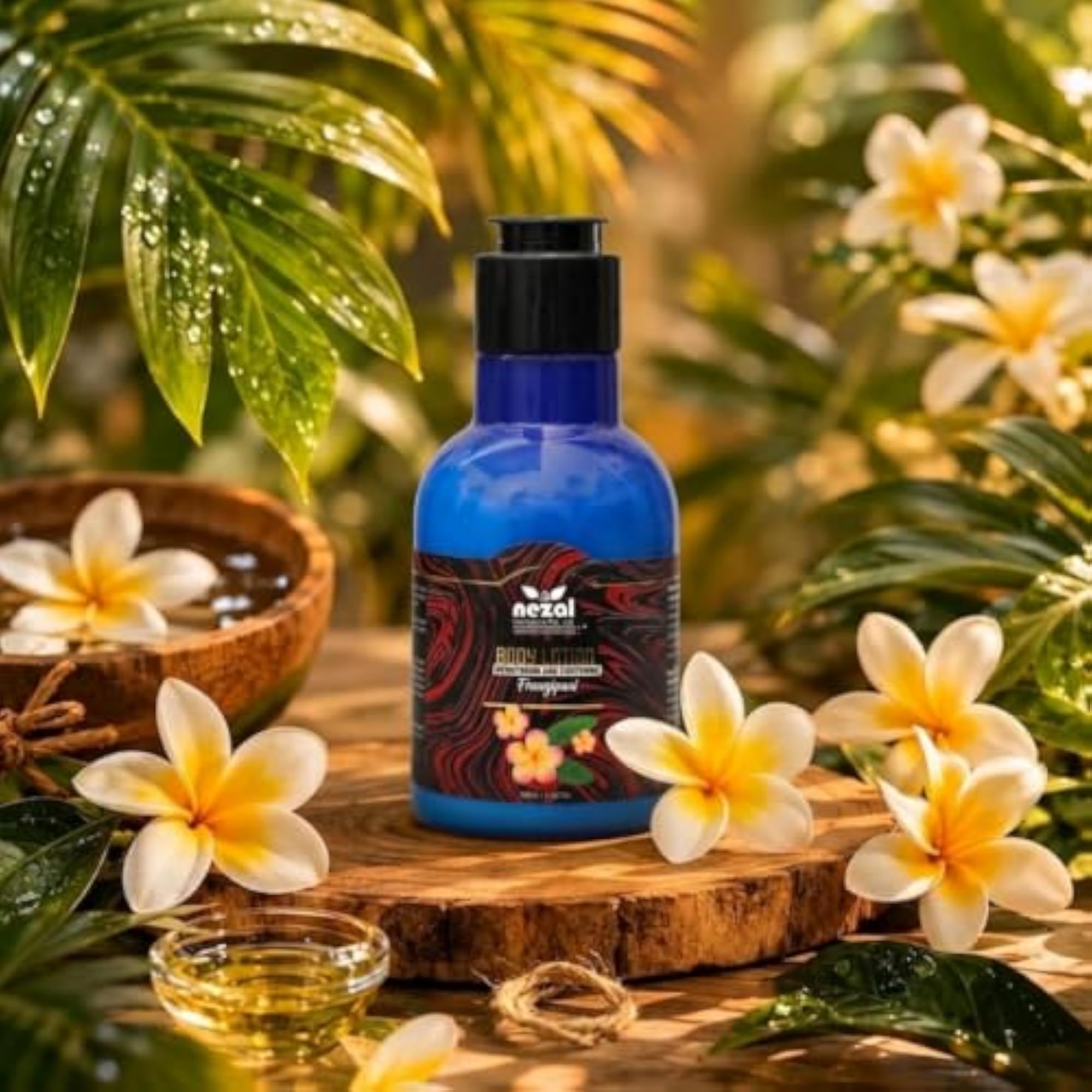 Frangipani Body Lotion with Cocoa Butter, 100ml