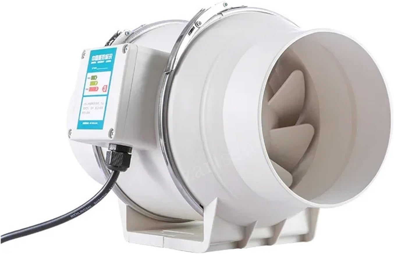 4-inch Silent Inline Duct Wall Industrial Channel Exhaust Fan 220V