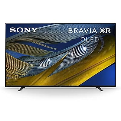 Sony A80J 77 Inch TV: BRAVIA XR OLED 4K Ultra HD Smart Google TV with Dolby Vision HDR and Alexa Compatibility XR77A80J- 2021 Model, Black