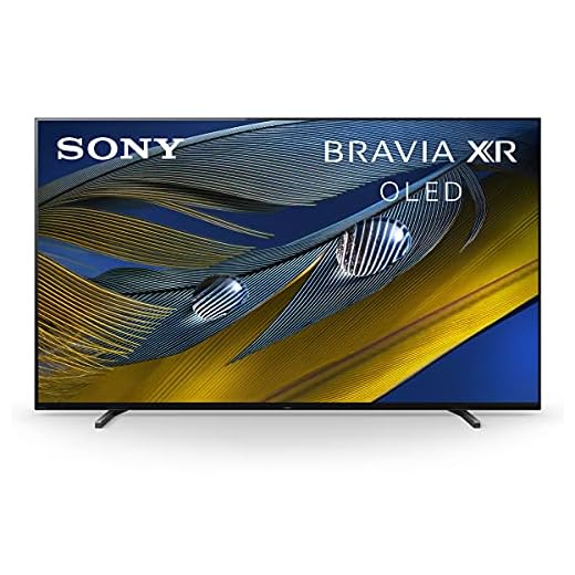 Sony A80J 65 Inch TV: BRAVIA XR OLED 4K Ultra HD Smart Google TV with Dolby Vision HDR and Alexa Compatibility XR65A80J- 2021 Model, Black