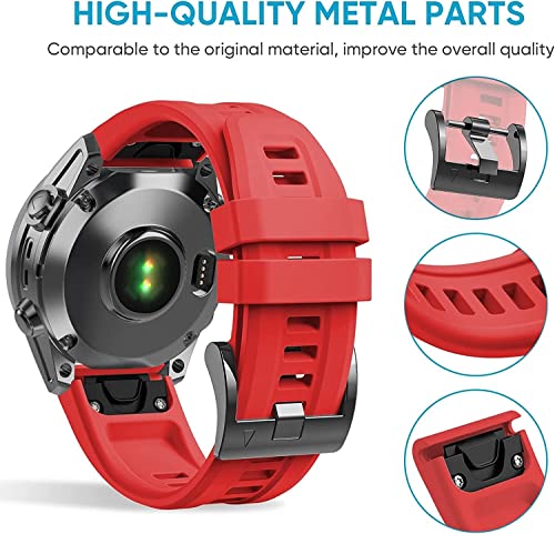 CZKE Pulseira feminina de 20 mm para Garmin Fenix 7S/Fenix 7S Solar/Fenix 7S Sapphire Solar/Fenix 6S