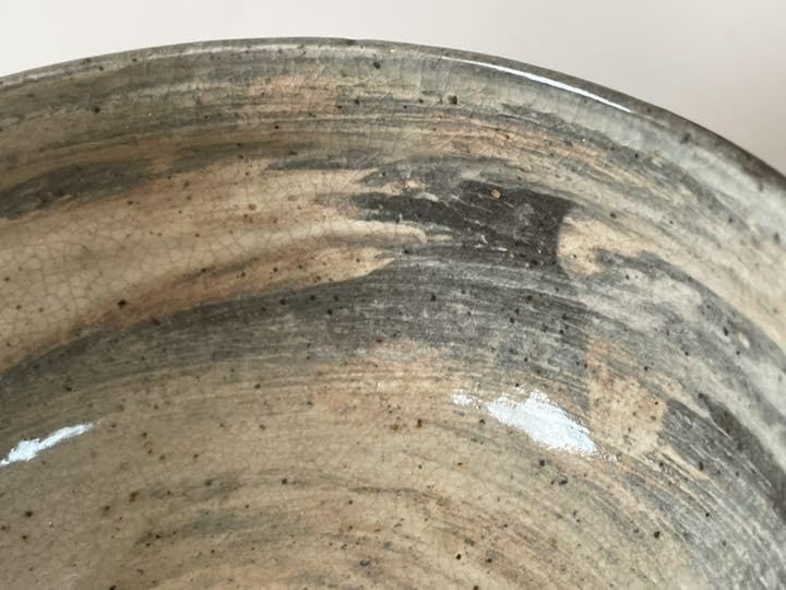 Amazon.co.jp: 作家物 陶芸家 古久屋窯 三島手茶碗 銘あけぼの