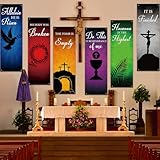 6Pcs Easter Church...image