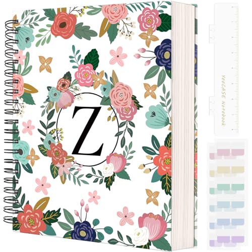YeeCASE Hardcover Spiral Notebook Journal 8.5” x 11”, 300 Pages