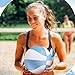 Threan 8.5 Inch Pool Basketball with Grip Technology Waterproof Swimming Beach Water Basketball for Teens Adults Pool Party Game Outdoor and Indoor Poolside (Blue White)