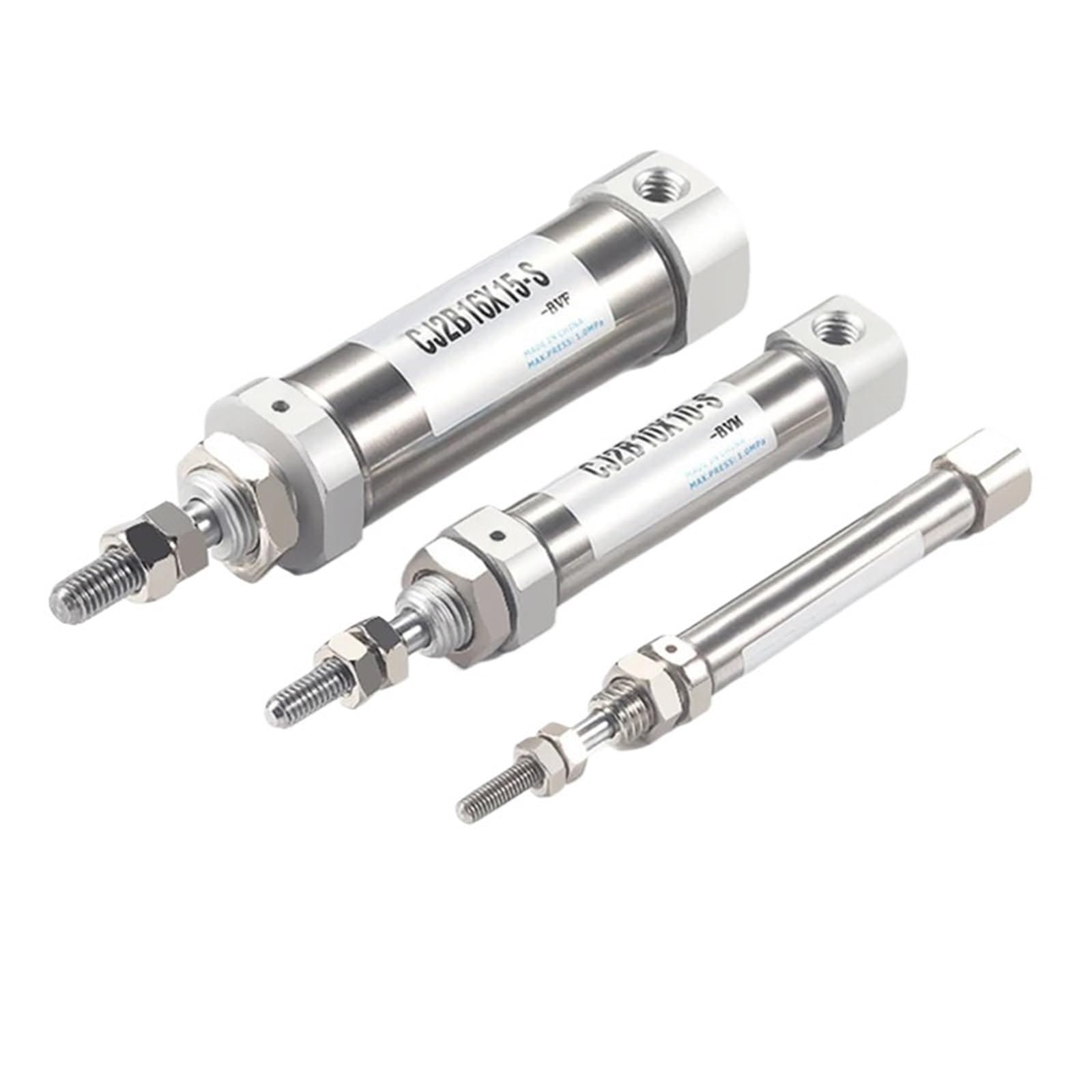 Mini vérin magnétique CJ2B16 en acier inoxydable pour l'automatisation de précision